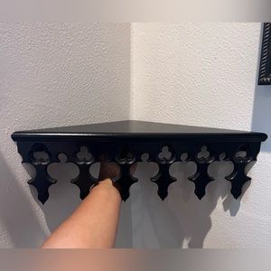 Life After Death Designs: Gothic Revival Corner Shelf